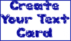 Animated text ecard